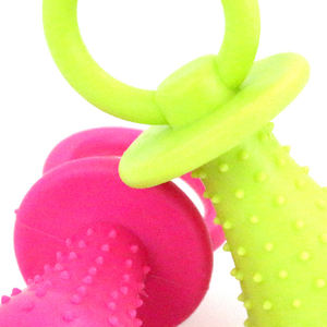 14.5cm Durable TPR <b>Pacifier</b> for Pet Chew Toys-Small Size for Fetch Chewing - Product Image 5