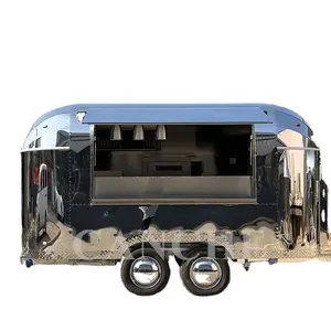 OEM mobil gıda römorkü tamamen CE sertifikası ile özelleştirilmiş sokak Van büfe yiyeceği kamyon donatmak