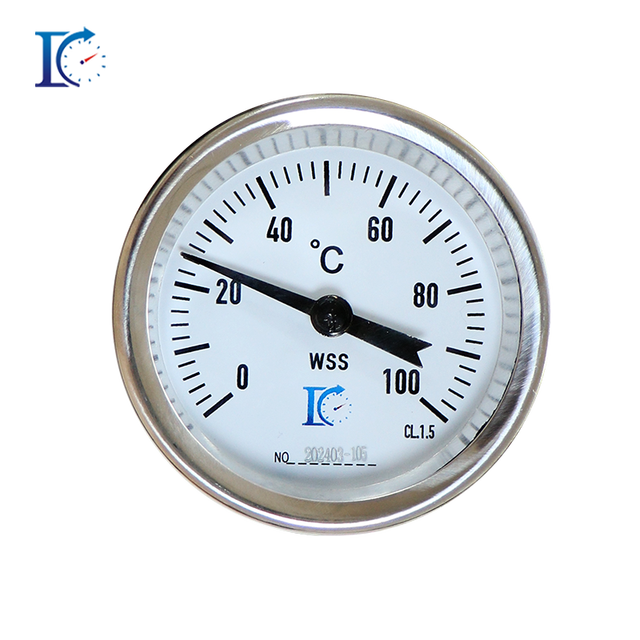 Factory Best Price Industrial Bimetal Dial Thermometer Stainless Steel Temperature Gauge OEM Temperature Measurement