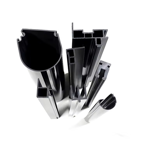 Factory UPVC Window Frame Profile ISO Certified Waterproof Plastic Extrusion for Window System Construction Building Material
