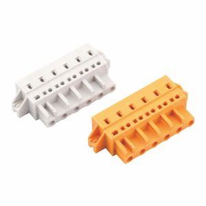 2-24 pôles Femelle MCS Printemps cage Connecteurs avec <span class=keywords><strong>fixation</strong></span> brides WJ0601-08 - Product Image 2