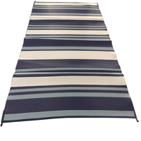 Tapis d'extérieur imperméable et réversible en pp, 1 pièce, à bas prix, natte pour le camping, le RV, le patio, la plage et pique-nique