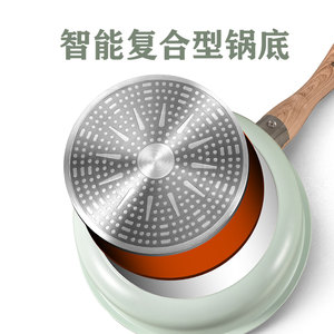 <b>Cookware</b> <b>Set</b> Soup Pot Milk Pot Frying Pan Non Stick Thickened Bottom Oven Safe Summer 2021 Yongkang Origin - Product Image 4