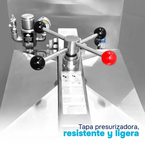 Friteuse à pression au gaz avec filtre à huile, 32 morceaux de poulet. - Product Image 3