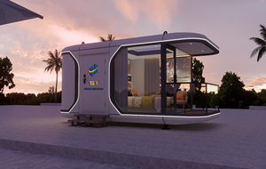 Honghuiyuan s1standard thông minh Modular cắm trại 2 giường an toàn thời tiết kháng viên Nang Nhà - Product Image 2