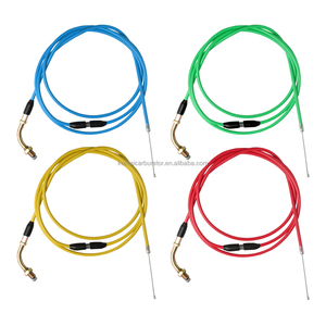 (En Stock) Câble d'Accélérateur Universel à Godet pour <span class=keywords><strong>Carburateur</strong></span> Moto, Modifié pour <span class=keywords><strong>HONDA</strong></span> Yamaha <span class=keywords><strong>Keihin</strong></span> PE PWK OKO RSZ DIO JOG - Product Image 1