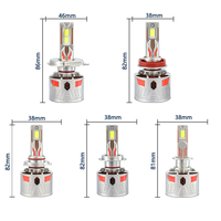 Bombilla LED para Faros Delanteros de Automóvil JHS OEM A107, H1 H4 H7 H8 H9 H11 9005 HB3 9006 HB4, 6000K, Blanca, Súper Brillante, para Automóvil