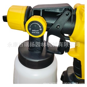 High Pressure Electric <b>Spray</b> Gun Lithium Battery <b>1</b> L Cup Capacity Brushless Motor Portable <b>Paint</b> Sprayer For Diy Use - Product Image 4