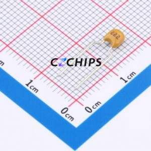 Condensateur céramique monolithique (MLCC) à montage traversant (THT) CT4-0805B222K500F3-Y, pas de 5,08 mm, 2,2 nF, 10 % - Product Image 1