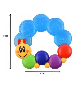 인기있는 항목 아기 장난감 젖니 아기 Teether 반지 장난감 0 개월 오래된 유아