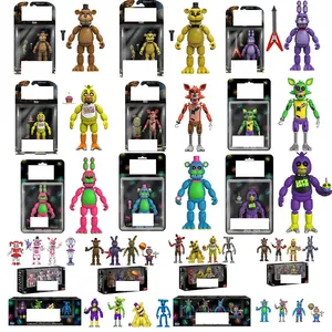 JM Articulaciones Móviles Five Nights at Freddys <span class=keywords><strong>Anime</strong></span> Figuras <span class=keywords><strong>de</strong></span> Acción Bonnie Foxy Freddy Nightmare Edition PVC figura <span class=keywords><strong>de</strong></span> Juguete - Product Image 6