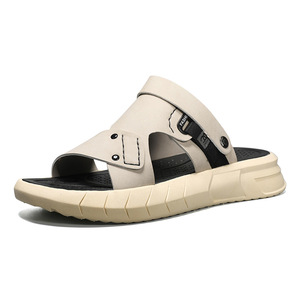 Chaussons d'intérieur pour hommes, antidérapants, à semelles épaisses, avec rembourrage insonorisant, chaussons à semelle souple pour hommes - Product Image 4