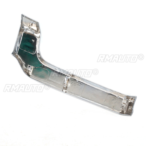 สำหรับมิตซูบิชิ ปาเจโร มอนเตโร V93 V97 V98 2015-2017 ชุดแต่งขอบกันชนหน้าโครเมียม ฝาครอบตกแต่ง - Product Image 5