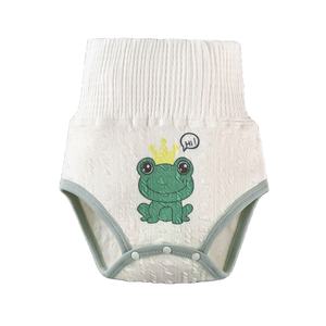 洗える高品質ソフトで通気性のあるコットンチャコール再利用可能な調節可能なベビー布おむつインサート、アリフォーム形状、漏れ防止 - Product Image 1