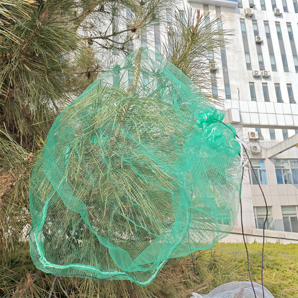 100% HDPE сырье большой сетчатый мешок для свежих финиковых пальм