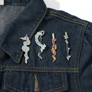 เข็มกลัดโลหะติดปกเสื้อรูปการ์ตูนการ์ตูนญี่ปุ่น - Product Image 6