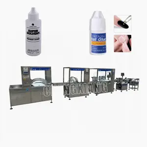 Customized automatic 3g super glue small bottle filling capping machine eye drop bottle essential oil bottle filling machine