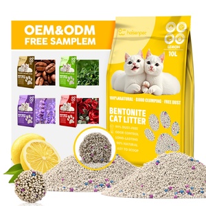 OEM ODM Stock suffisant Écologique Divers parfums 99% Antibactérien Litière agglomérante en bentonite pour chat - Product Image 1