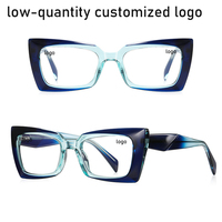 Lunettes de protection contre la lumière bleue colorées et tendance, lunettes de vue tendance pour femmes et hommes