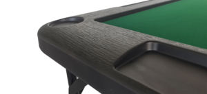 Table de cartes domino moderne en métal noir et plastique pour usage extérieur dans la cour de l'entrepôt de l'hôtel fournie par la Chine - Product Image 4