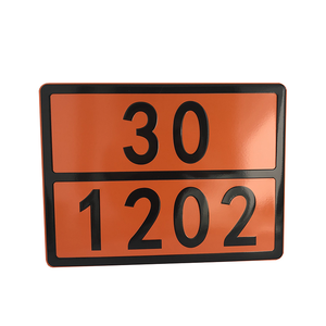 <span class=keywords><strong>Plaque</strong></span> d'avertissement <span class=keywords><strong>ADR</strong></span> gaufrée Italie 301202 – Panneau de signalisation de danger pour camions lourds et remorques – Panneau réglementaire <span class=keywords><strong>ADR</strong></span> – Signalisation d'avertissement pour véhicules - Product Image 4