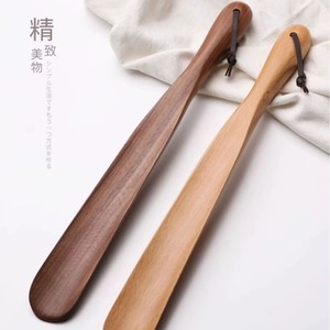 Chausse-pied en bois de hêtre Kangyi à manche court, écologique, pour un port facile - Product Image 4