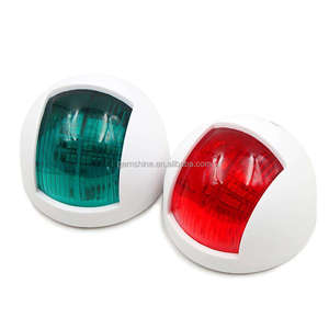 导航灯 12V 防水红绿 LED 船用前浮桥灯 适用于船用硬件 - Product Image 1