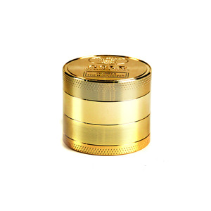 Broyeur à herbes en métal à 4 couches de 40 mm en gros, logo personnalisé, broyeur doré en alliage de zinc, briquets manuels et accessoires pour fumer - Product Image 3