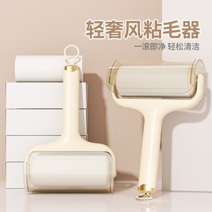 Lint Roller With Straight Handle Strong Adhesive For Pet Hair Removal On <b>Beds</b> And <b>Sofas</b> - Product Image 4