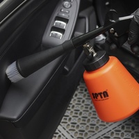 Pistolet de nettoyage haute pression SPTA pour voiture, pistolet de nettoyage à air pour l'intérieur de la voiture, outil de lavage intérieur de voiture, pistolet de lavage de détail avec spinner métallique