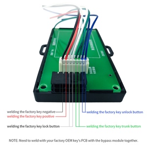 Universal PKE Passive Keyless Entry Remote Engine Start Compatible With OEM <b>Push</b> Button Start <b>Car</b> Alarm System - Product Image 6