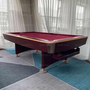 <span class=keywords><strong>Tavolo</strong></span> da <span class=keywords><strong>Biliardo</strong></span> Professionale in Legno Massello con Piano in Ardesia Nera, 9ft/8ft, con Sistema di Ritorno delle Biglie - Product Image 6