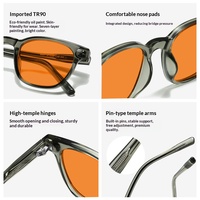 Gafas con Filtro de Luz Azul, Bloqueador de Luz Azul, OEM, Lentes Naranjas, Lentes Rojas