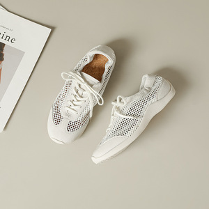 Scarpe Sportive Casual da Donna 383-3 con Suola Piatta, Lacci, Rete Traspirante, Leggere e Sottili, Nuova Collezione Estate 2025 Stile <span class=keywords><strong>Forrest</strong></span> <span class=keywords><strong>Gump</strong></span> - Product Image 2