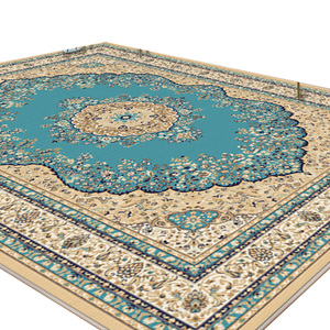 Tappeto Persiano per Soggiorno, Base Spessa Lavata, Tappeto in Finto Cashmere, Stile Bohémien Vintage - Product Image 6