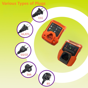 Chargeur mural rapide de remplacement 12V 3A pour batterie lithium-ion <span class=keywords><strong>AEG</strong></span> Ridgid 12V <span class=keywords><strong>L1215</strong></span> L1215P L1215R 3526 R86048 AC82008 - Product Image 6