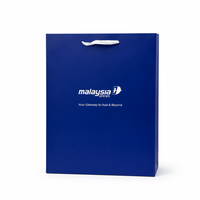 Sac de shopping personnalisé de luxe avec finition mate et logo pour bijoux, cosmétiques, emballage de marque de mode, sac en papier