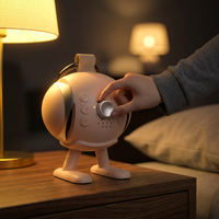 Altoparlante per il sonno 2026 Spinning Light con rumore bianco e proiezione RGB a 360° °   Luce Notturna Ricaricabile Portatile, Creatore di Atmosfera per la Stanza