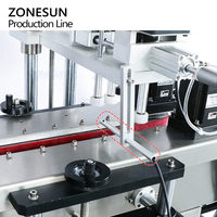 ZONESUN ZS-FAL180Z8 automatique 4 têtes pompe à Piston savon liquide voiture shampooing cire remplissage capsulage étiquetage Machine ligne de Production