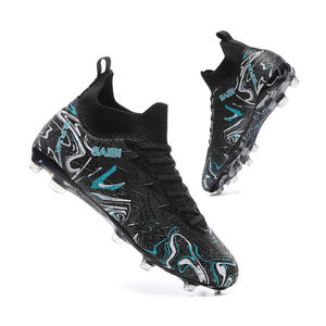 Chaussures de football respirantes à tige haute pour l'école, intérieur et extérieur, pour hommes et jeunes, pour l'entraînement sportif - Product Image 4