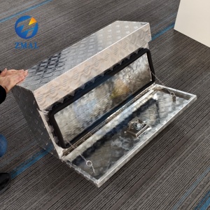 Caja <span class=keywords><strong>de</strong></span> Herramientas <span class=keywords><strong>de</strong></span> <span class=keywords><strong>Aluminio</strong></span> <span class=keywords><strong>de</strong></span> Alta Calidad para Semirremolque <span class=keywords><strong>de</strong></span> Plataforma, Resistente al Agua y a los Arañazos, para Almacenamiento en Chasis <span class=keywords><strong>de</strong></span> Camioneta - Product Image 1