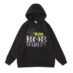 เสื้อมีฮู้ดแฟชั่นฮิปฮอปสำหรับผู้ชายเสื้อสเวตเตอร์ลายกราฟฟิตี้ทรงหลวมแบบสวมหัวสำหรับใส่ในฤดูใบไม้ผลิและฤดูหนาว - Product Image 5