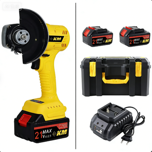 Mini tronçonneuse sans fil 21V, scie électrique portative avec tête interchangeable pour l'abattage en jardinage, combo - Product Image 2