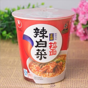 Nouilles instantanées HALAL Nongxin au chou épicé, en bol, 70g, à base de blé et de farine de pomme de terre, cuisson en 5 minutes, délicieuses, vente en gros - Product Image 6