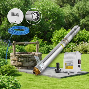 Погружной насос для глубоких скважин серии 4SDM4T из нержавеющей стали, 220В/380В, для ирригации, 0.5 л.с./1 л.с./2 л.с./3 л.с./5.5 л.с./7.5 л.с., высоконапорный - Product Image 3