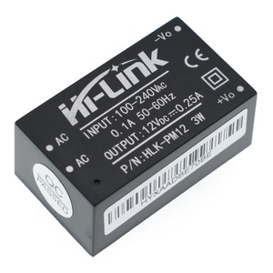 Module d'alimentation à découpage abaisseur de tension AC-DC 220V vers 12V HLK-PM12 3W, module d'alimentation intelligent pour usage domestique - Product Image 1