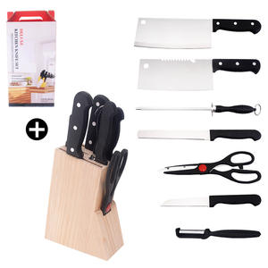 Juego de Cuchillos de Cocina de Ocho Piezas BD-072 Chef's Special, Acero con Alto Contenido de Carbono, Acabado Pulido, Diseño Ambidiestro, para Exteriores - Product Image 2