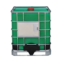 Réservoir de stockage de liquides en vrac anti-lumière, 275 gallons, en PEHD, pour le stockage de produits chimiques