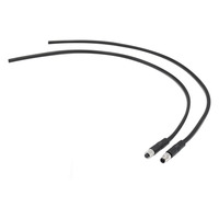 Connecteur étanche IP67 60V de haute qualité Westsaim modèle 014, boîtier en laiton nickelé, prise femelle 2 broches M5