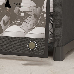 ชั้นวางรองเท้าใสกันฝุ่น แข็งแรง ทนทาน สำหรับทางเข้าบ้าน - Product Image 3